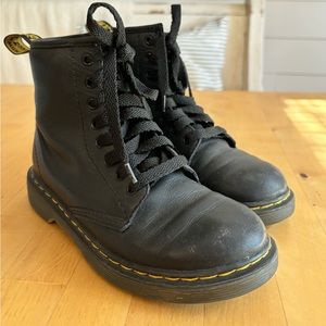 Dr. Martens Pascal Youth Size 1 Black Boots